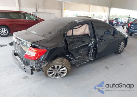 2012 Honda Civic Ex-L z USA, uszkodzony, nr VIN 19XFB2F94CE000049